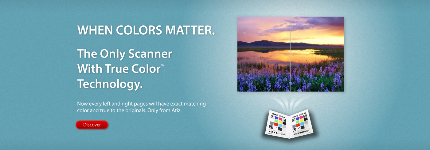 The Only Scanner With True Color Technology.